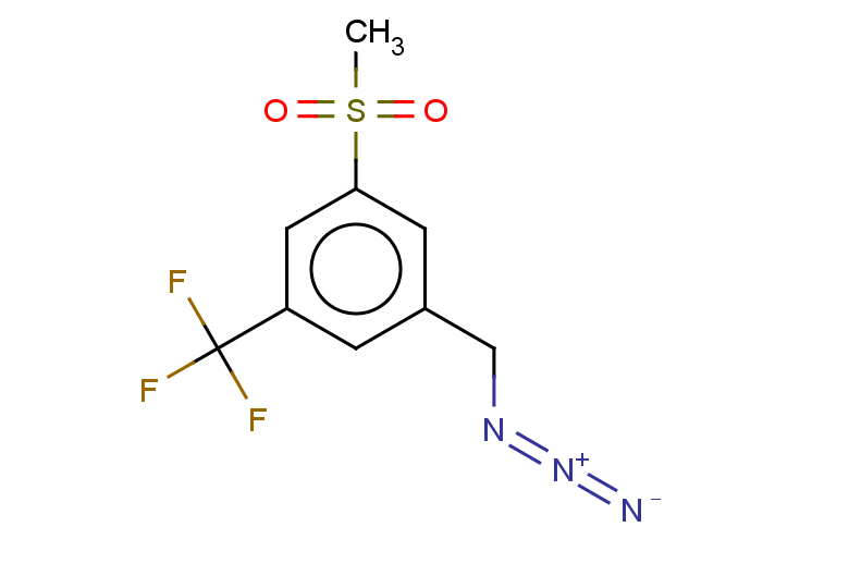 1-(azidomethyl)-3-methanesulfonyl-5-(trifluoromethyl)benzene