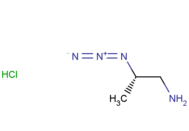 (2S)-2-azidopropan-1-amine hydrochloride