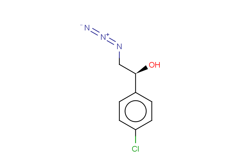 (1S)-2-azido-1-(4-chlorophenyl)ethan-1-ol