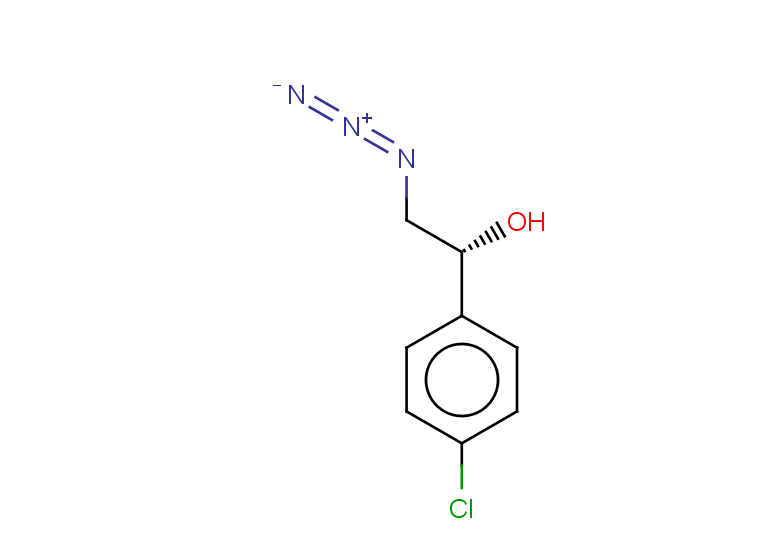 (1R)-2-azido-1-(4-chlorophenyl)ethan-1-ol