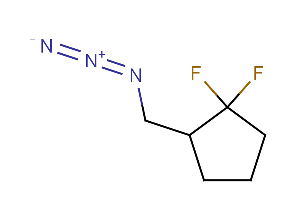 2-(azidomethyl)-1,1-difluorocyclopentane