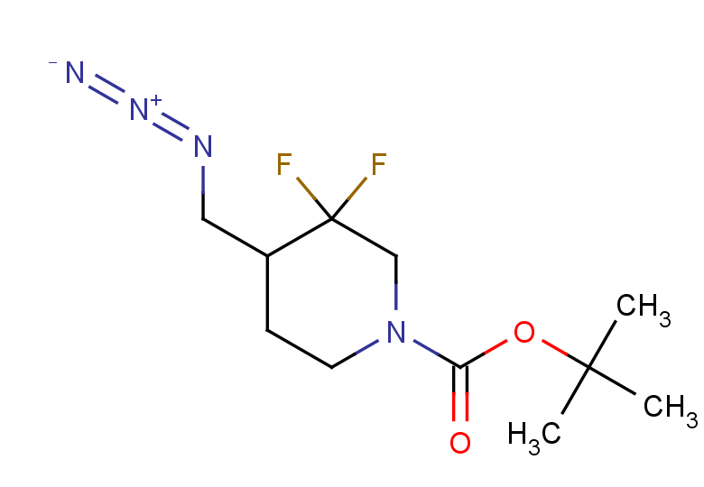 tert-butyl 4-(azidomethyl)-3,3-difluoropiperidine-1-carboxylate