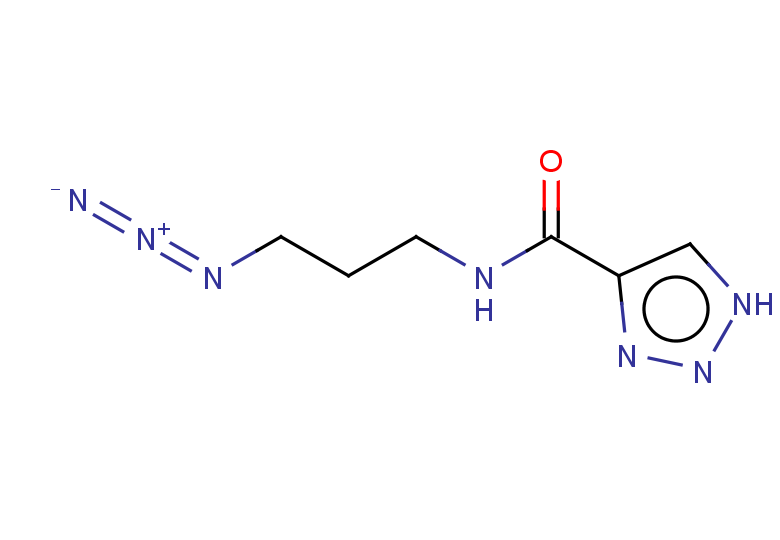N-(3-azidopropyl)-1H-1,2,3-triazole-4-carboxamide