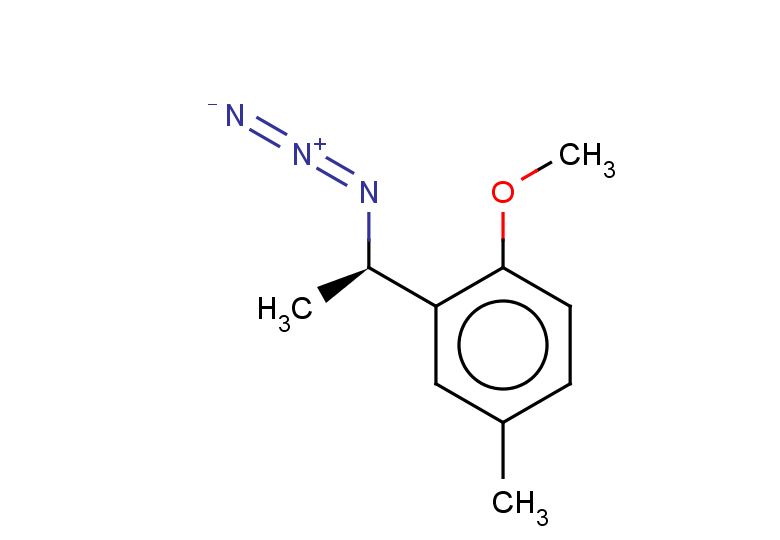 2-[(1R)-1-azidoethyl]-1-methoxy-4-methylbenzene