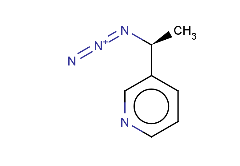 3-[(1S)-1-azidoethyl]pyridine