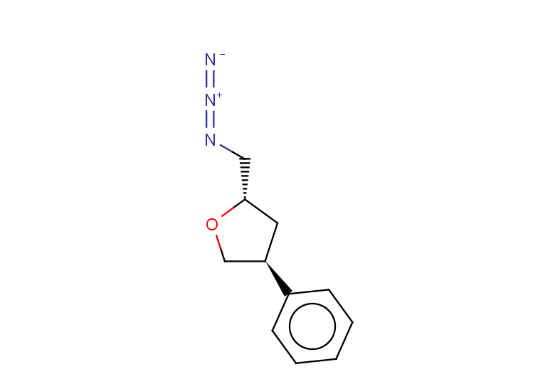 rac-(2R,4R)-2-(azidomethyl)-4-phenyloxolane, trans