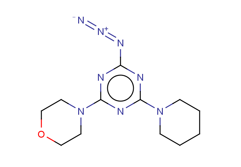 2-azido-4-(morpholin-4-yl)-6-(piperidin-1-yl)-1,3,5-triazine