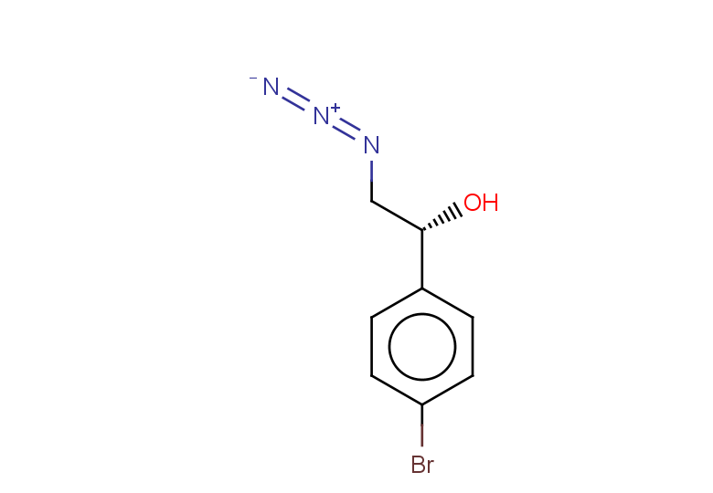 (1R)-2-azido-1-(4-bromophenyl)ethan-1-ol
