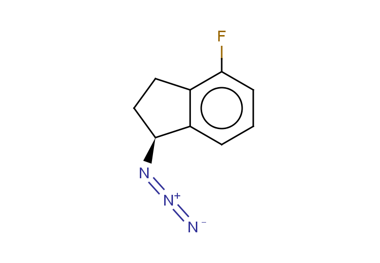 (1S)-1-azido-4-fluoro-2,3-dihydro-1H-indene