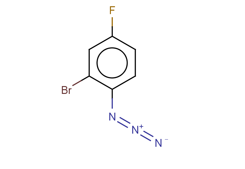1-azido-2-bromo-4-fluorobenzene