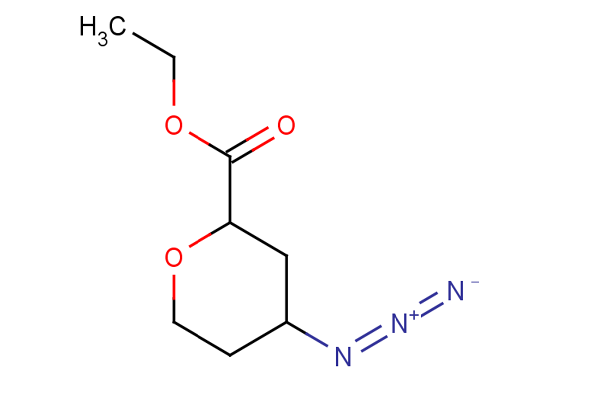 ethyl 4-azidooxane-2-carboxylate, Mixture of diastereomers