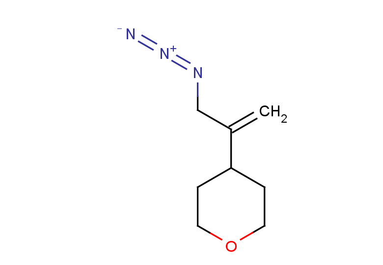 4-(3-azidoprop-1-en-2-yl)oxane