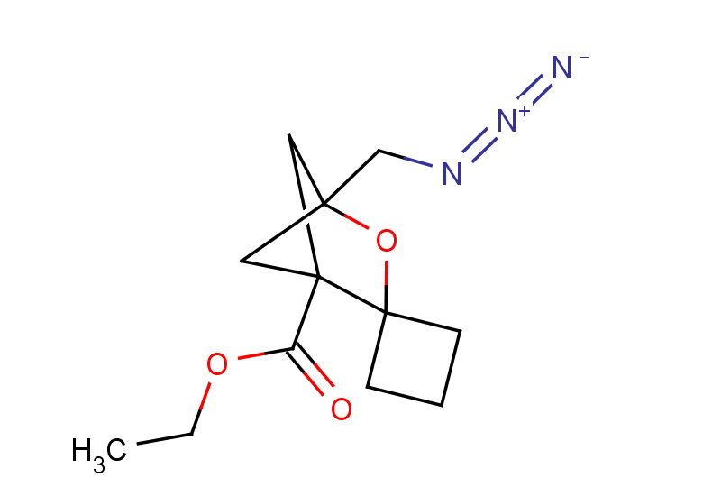 ethyl 4-(azidomethyl)-3-oxaspiro[bicyclo[2.1.1]hexane-2,1'-cyclobutane]-1-carboxylate