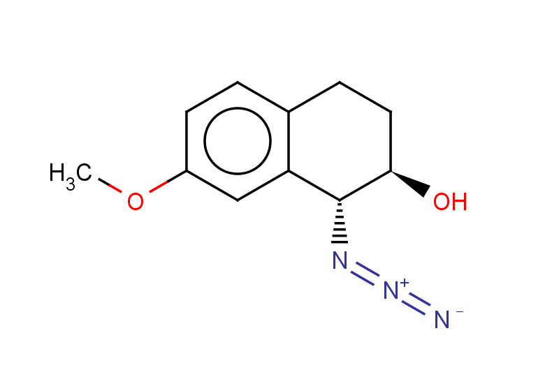 rac-(1R,2R)-1-azido-7-methoxy-1,2,3,4-tetrahydronaphthalen-2-ol
