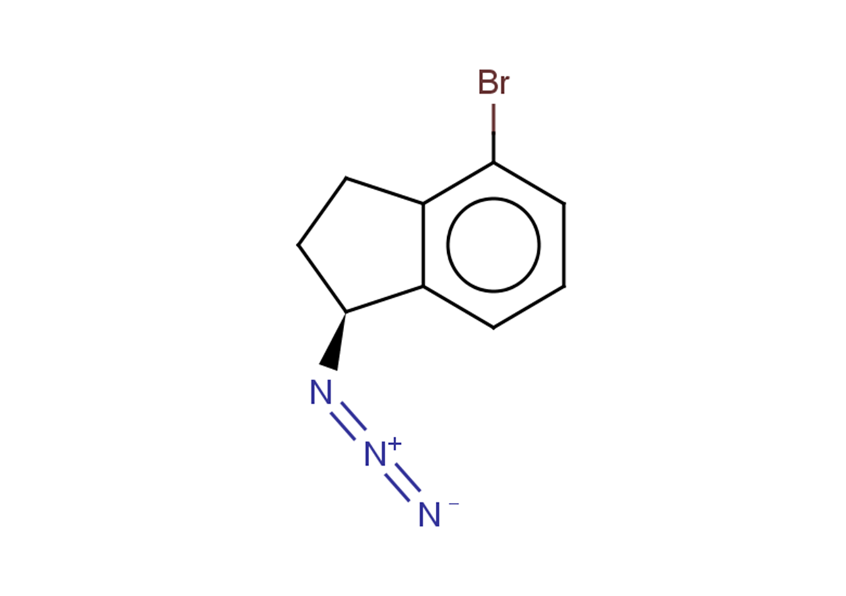 (1S)-1-azido-4-bromo-2,3-dihydro-1H-indene