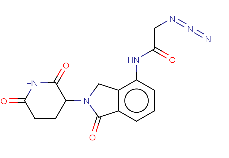 2-azido-N-[2-(2,6-dioxopiperidin-3-yl)-1-oxo-2,3-dihydro-1H-isoindol-4-yl]acetamide
