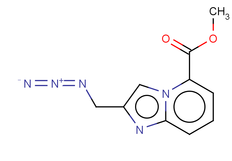 methyl 2-(azidomethyl)imidazo[1,2-a]pyridine-5-carboxylate