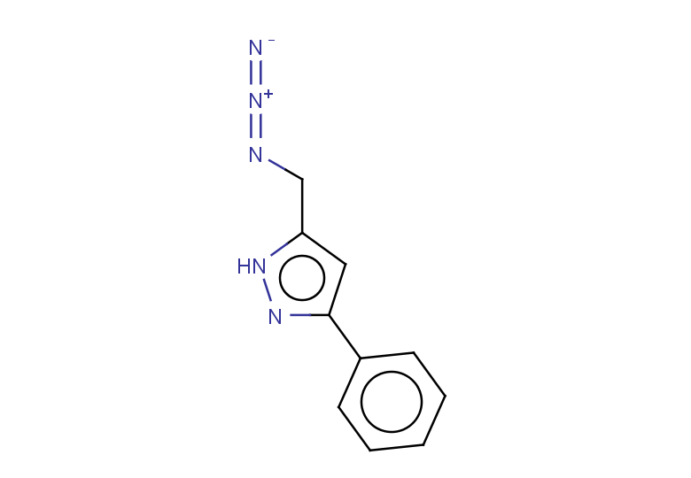 5-(azidomethyl)-3-phenyl-1H-pyrazole