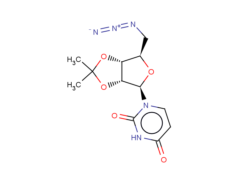 1-[(3aR,4R,6R,6aR)-6-(azidomethyl)-2,2-dimethyl-tetrahydro-2H-furo[3,4-d][1,3]dioxol-4-yl]-1,2,3,4-tetrahydropyrimidine-2,4-dione