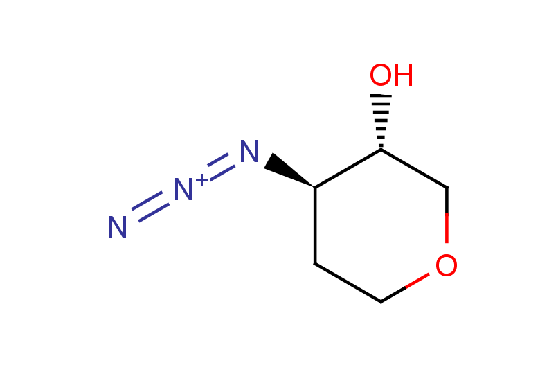 rac-(3R,4S)-4-azidooxan-3-ol, trans