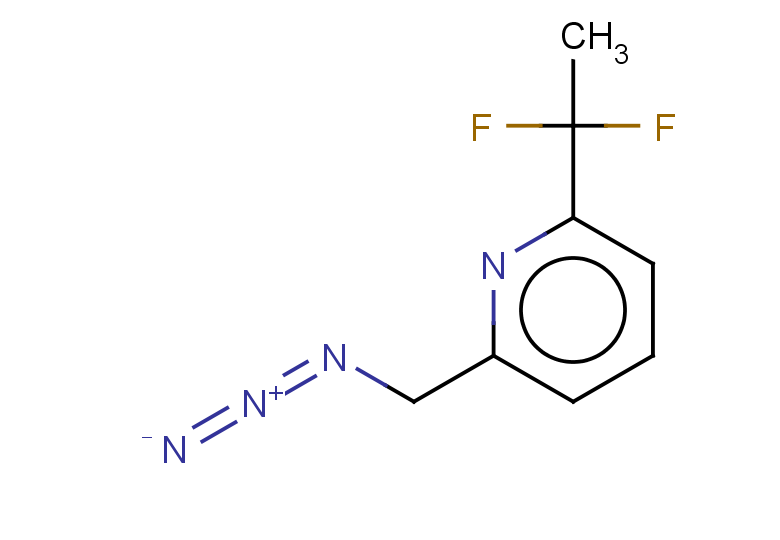2-(azidomethyl)-6-(1,1-difluoroethyl)pyridine