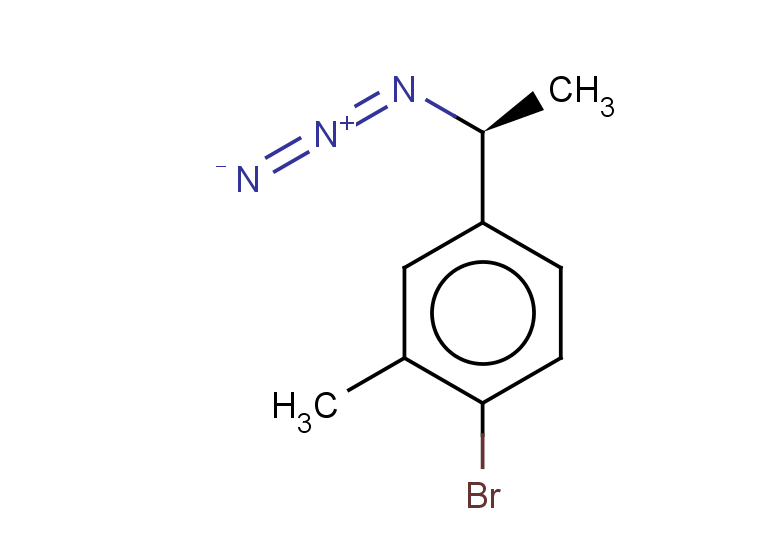 4-[(1S)-1-azidoethyl]-1-bromo-2-methylbenzene