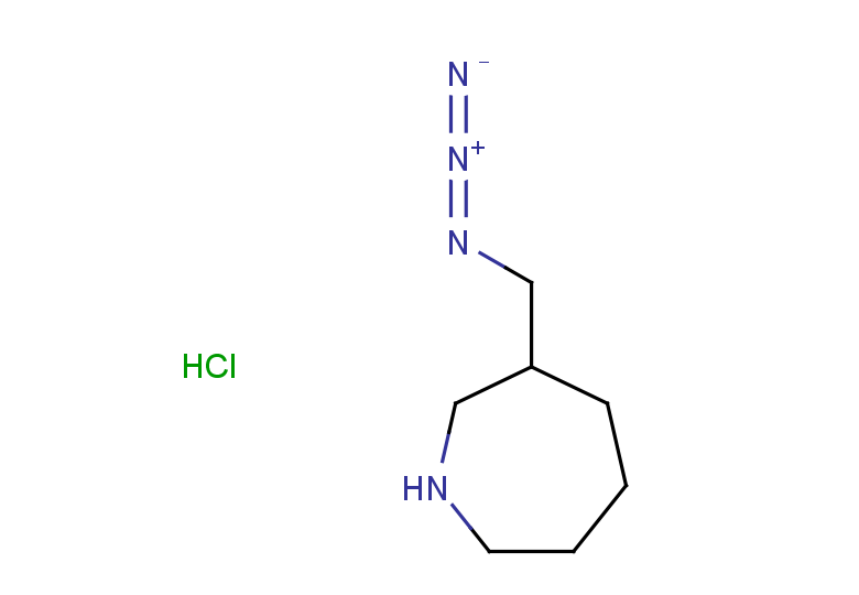 3-(azidomethyl)azepane hydrochloride