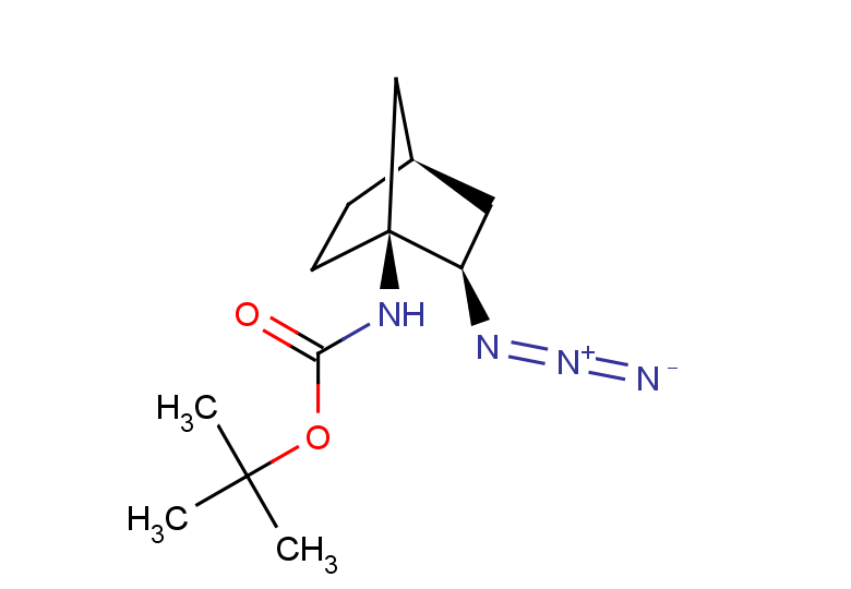 rac-tert-butyl N-[(1R,2S,4S)-2-azidobicyclo[2.2.1]heptan-1-yl]carbamate