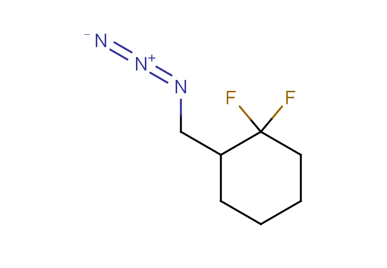 2-(azidomethyl)-1,1-difluorocyclohexane