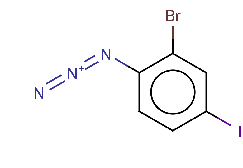 1-azido-2-bromo-4-iodobenzene