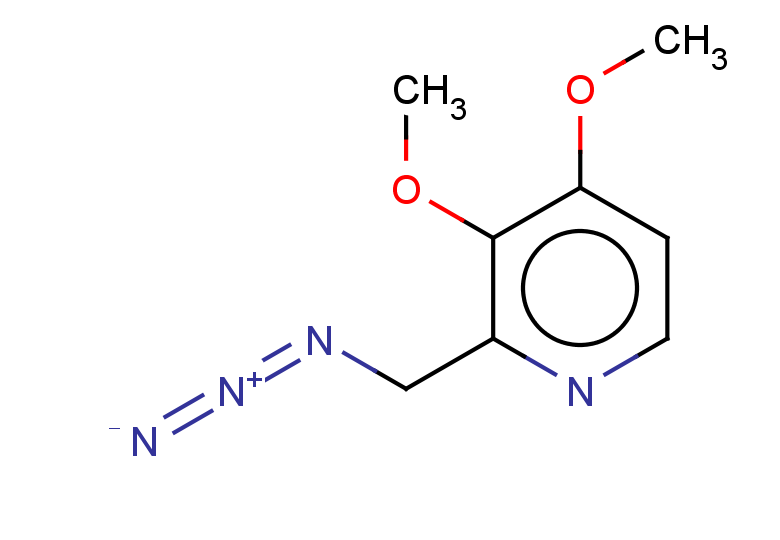 2-(azidomethyl)-3,4-dimethoxypyridine