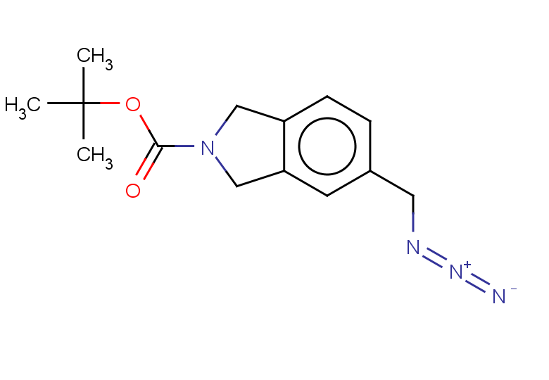 tert-butyl 5-(azidomethyl)-2,3-dihydro-1H-isoindole-2-carboxylate