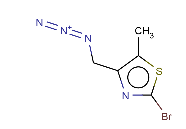 4-(azidomethyl)-2-bromo-5-methyl-1,3-thiazole