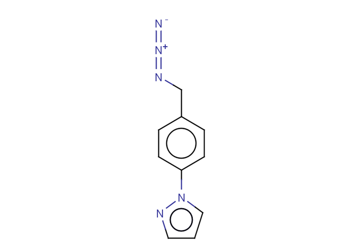 1-[4-(azidomethyl)phenyl]-1H-pyrazole