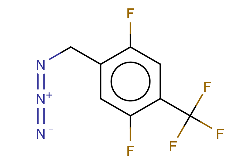1-(azidomethyl)-2,5-difluoro-4-(trifluoromethyl)benzene