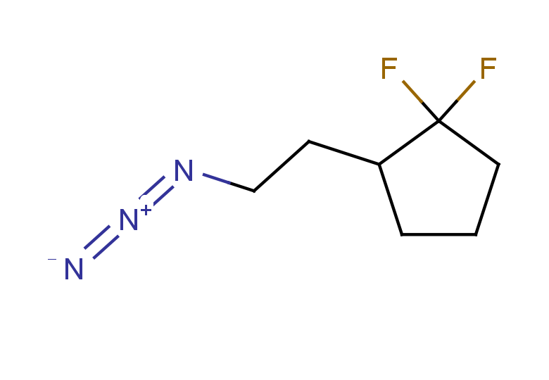 2-(2-azidoethyl)-1,1-difluorocyclopentane