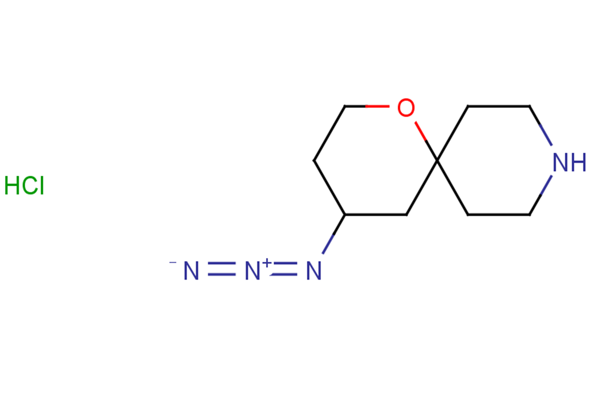 4-azido-1-oxa-9-azaspiro[5.5]undecane hydrochloride