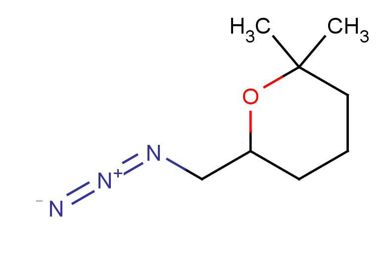 6-(azidomethyl)-2,2-dimethyloxane