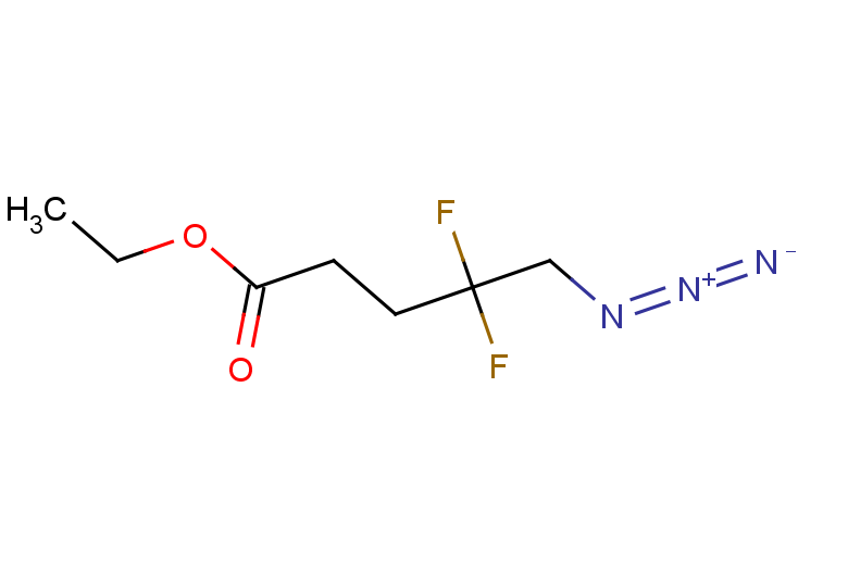 ethyl 5-azido-4,4-difluoropentanoate