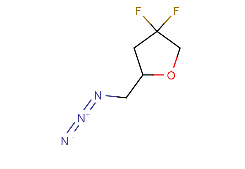 2-(azidomethyl)-4,4-difluorooxolane