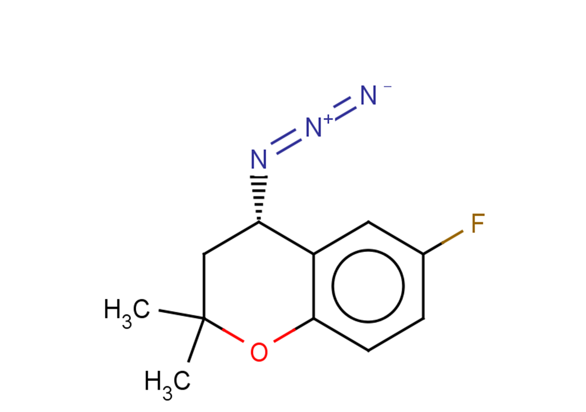 (4S)-4-azido-6-fluoro-2,2-dimethyl-3,4-dihydro-2H-1-benzopyran