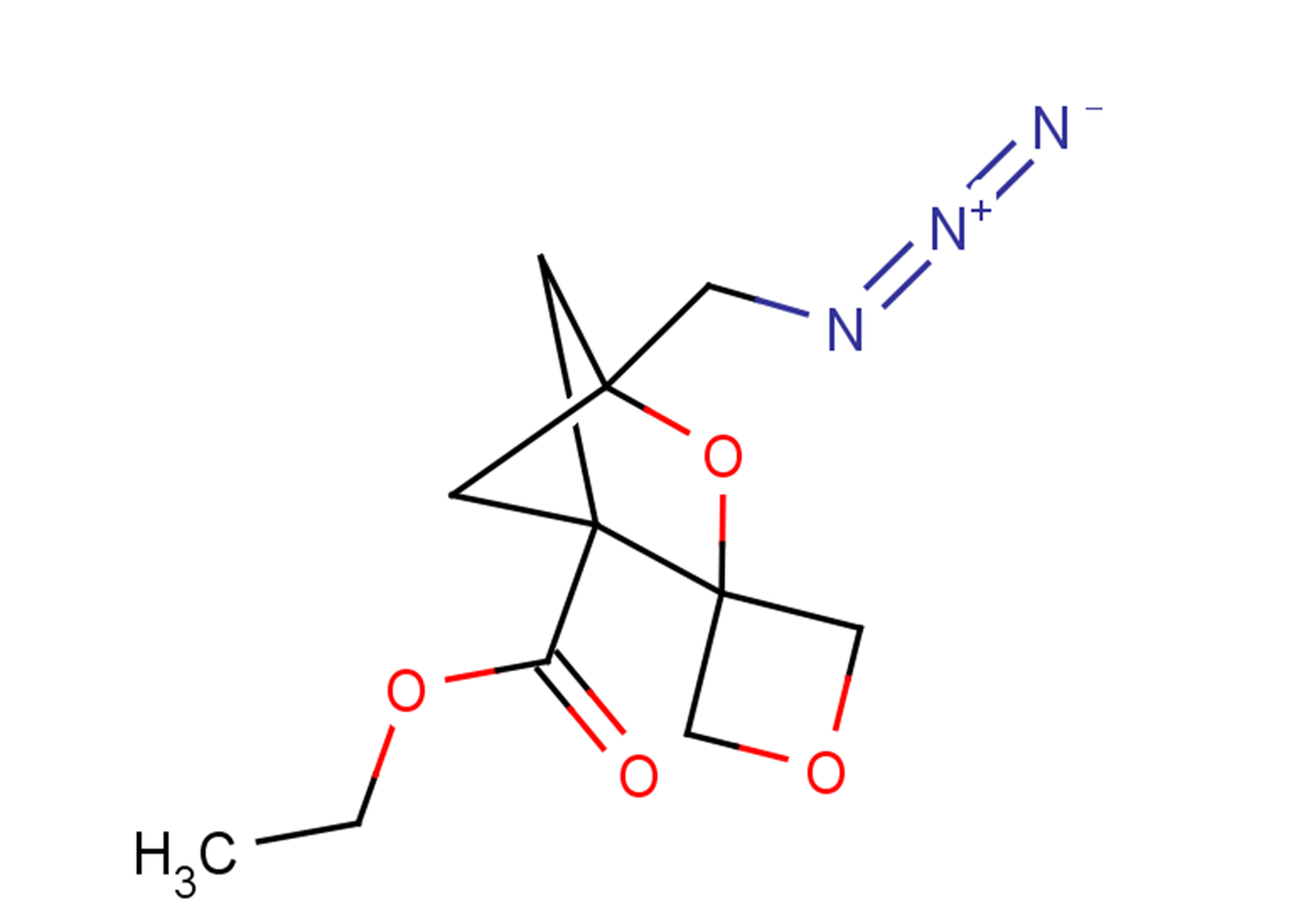 ethyl 4-(azidomethyl)-3-oxaspiro[bicyclo[2.1.1]hexane-2,3'-oxetane]-1-carboxylate