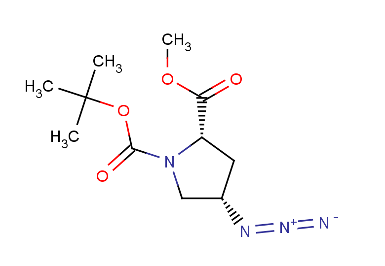 (2S,4S)-1-tert-butyl 2-methyl 4-azidopyrrolidine-1,2-dicarboxylate