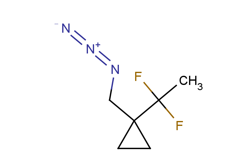 1-(azidomethyl)-1-(1,1-difluoroethyl)cyclopropane
