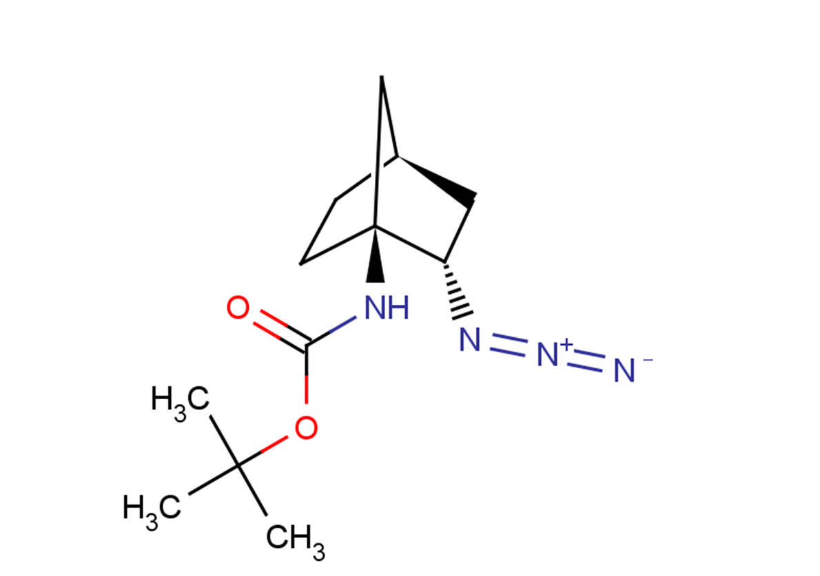 rac-tert-butyl N-[(1R,2R,4S)-2-azidobicyclo[2.2.1]heptan-1-yl]carbamate