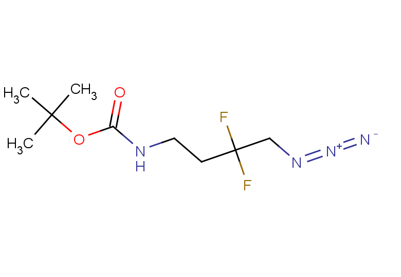 tert-butyl N-(4-azido-3,3-difluorobutyl)carbamate