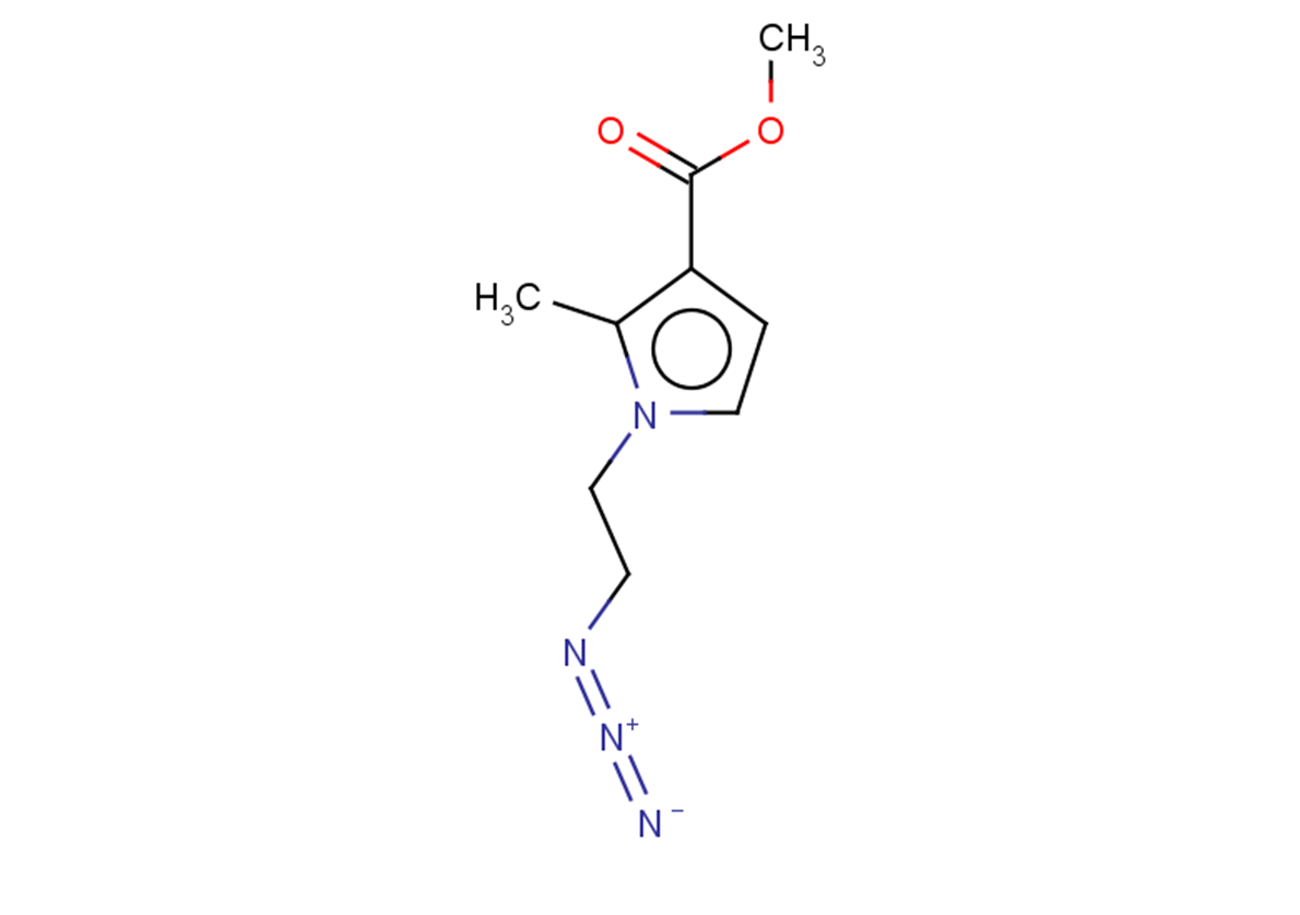 methyl 1-(2-azidoethyl)-2-methyl-1H-pyrrole-3-carboxylate