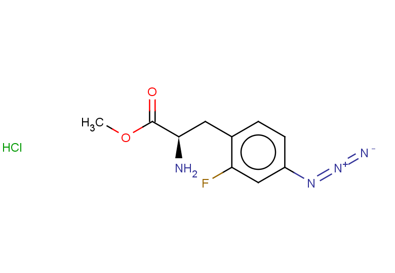methyl (2R)-2-amino-3-(4-azido-2-fluorophenyl)propanoate hydrochloride