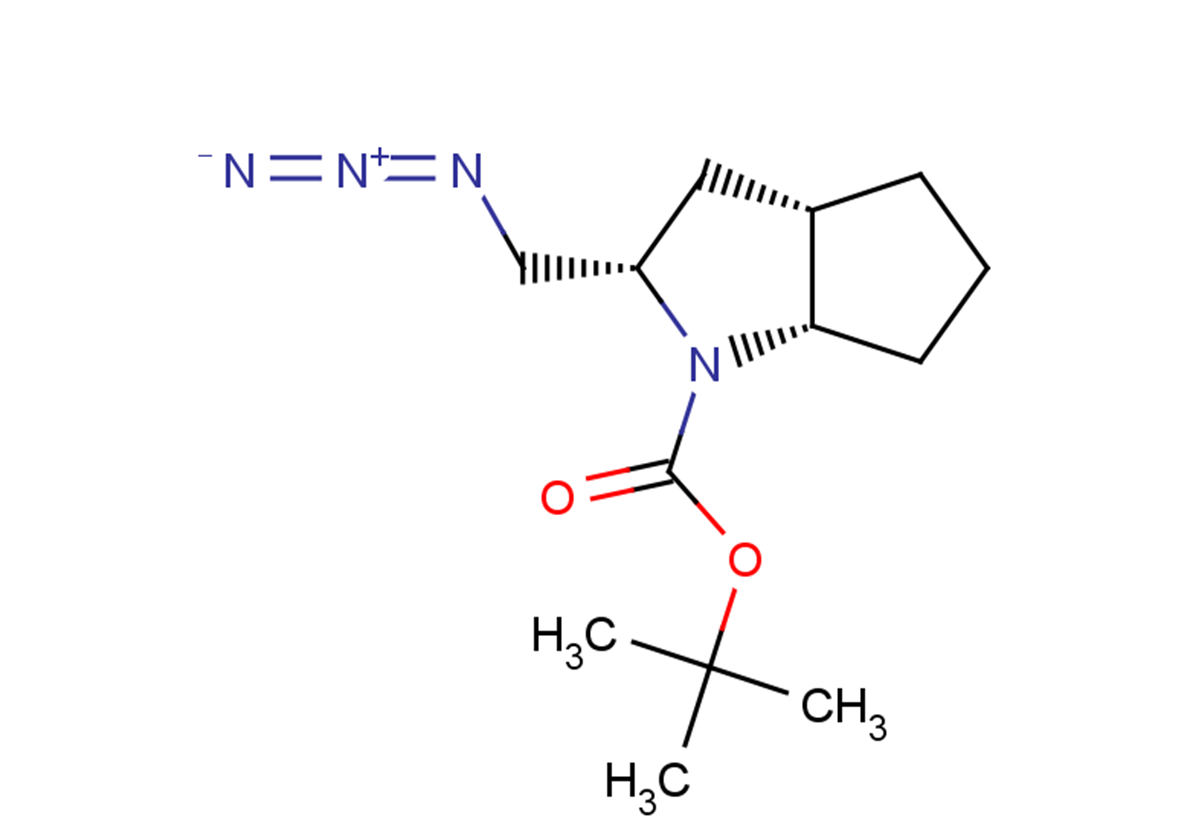 tert-butyl (2S,3aS,6aS)-2-(azidomethyl)-octahydrocyclopenta[b]pyrrole-1-carboxylate