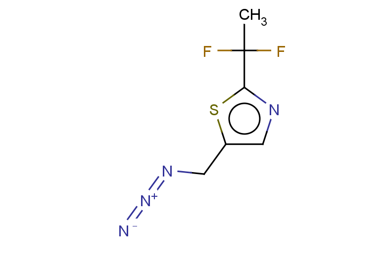 5-(azidomethyl)-2-(1,1-difluoroethyl)-1,3-thiazole